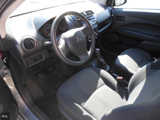 Left hand drive car MITSUBISHI SPACE STAR (01/11/2015) - 